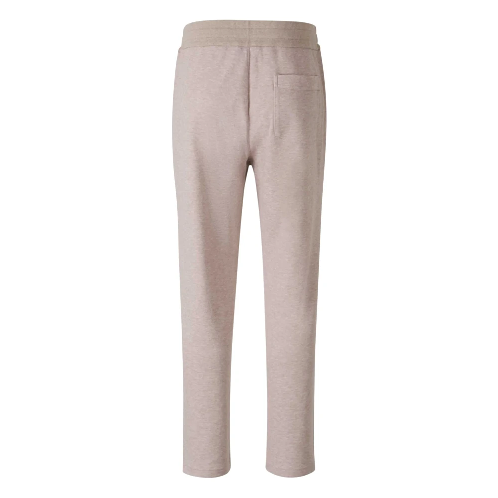 Brioni Katoenmix Trackbroek met Zakken Beige Heren