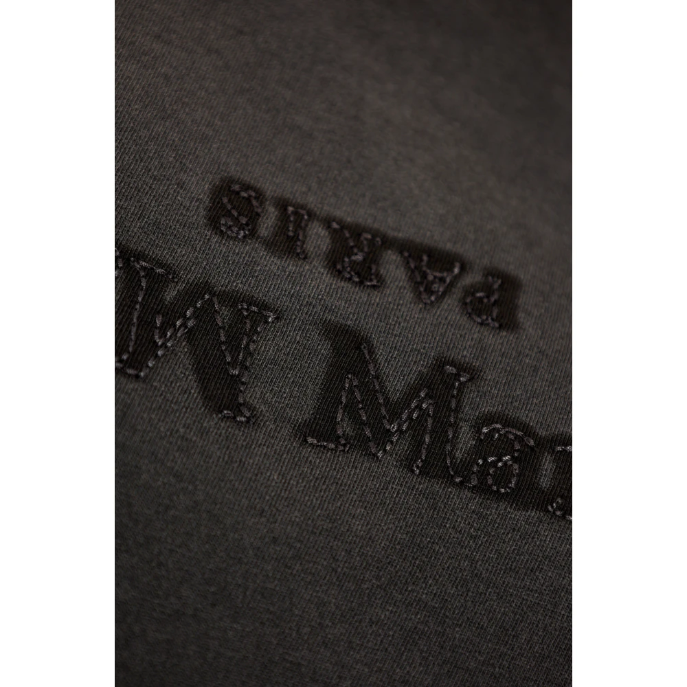 Maison Margiela T-shirt met logo Gray Dames