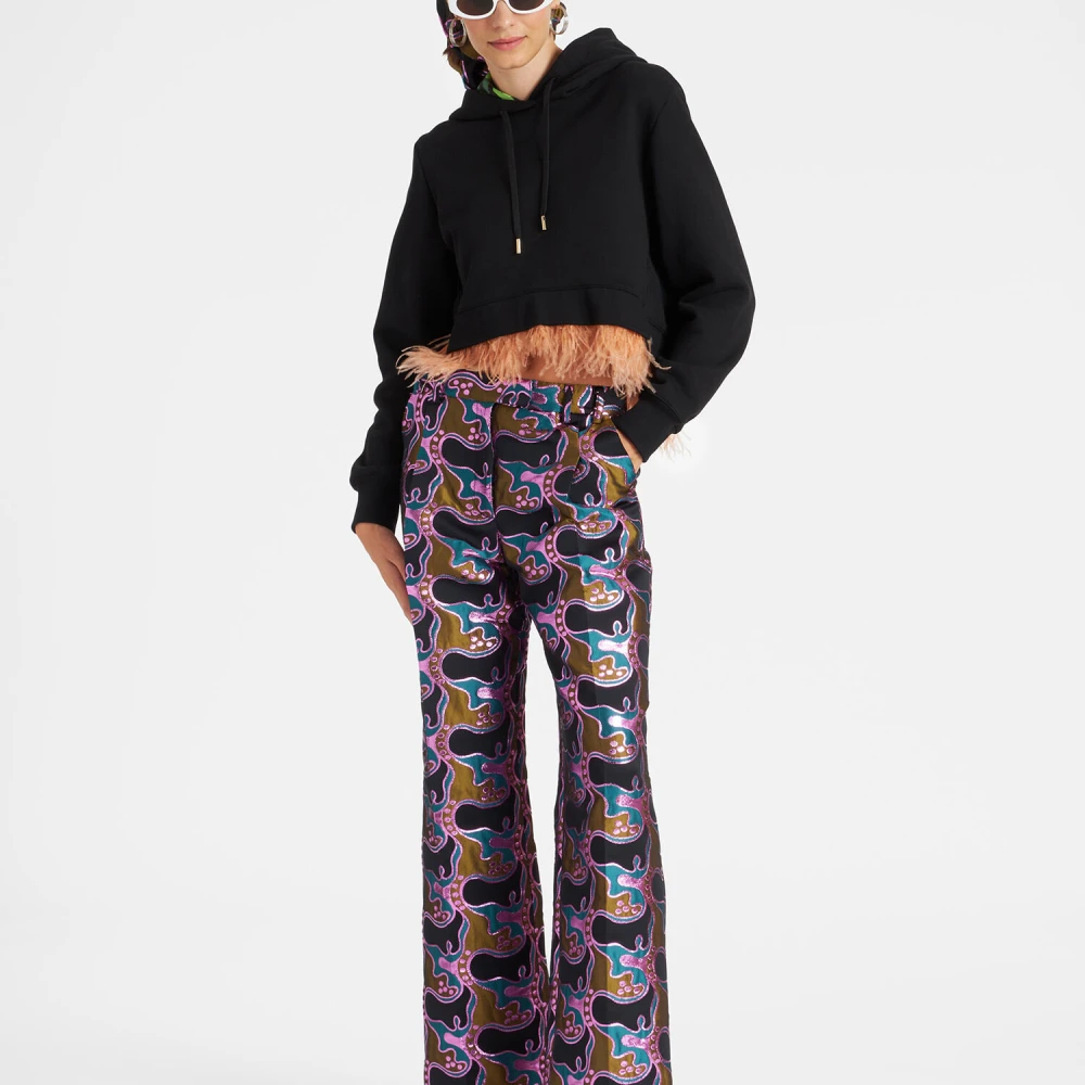 La DoubleJ Lake Como Broek Multicolor Dames