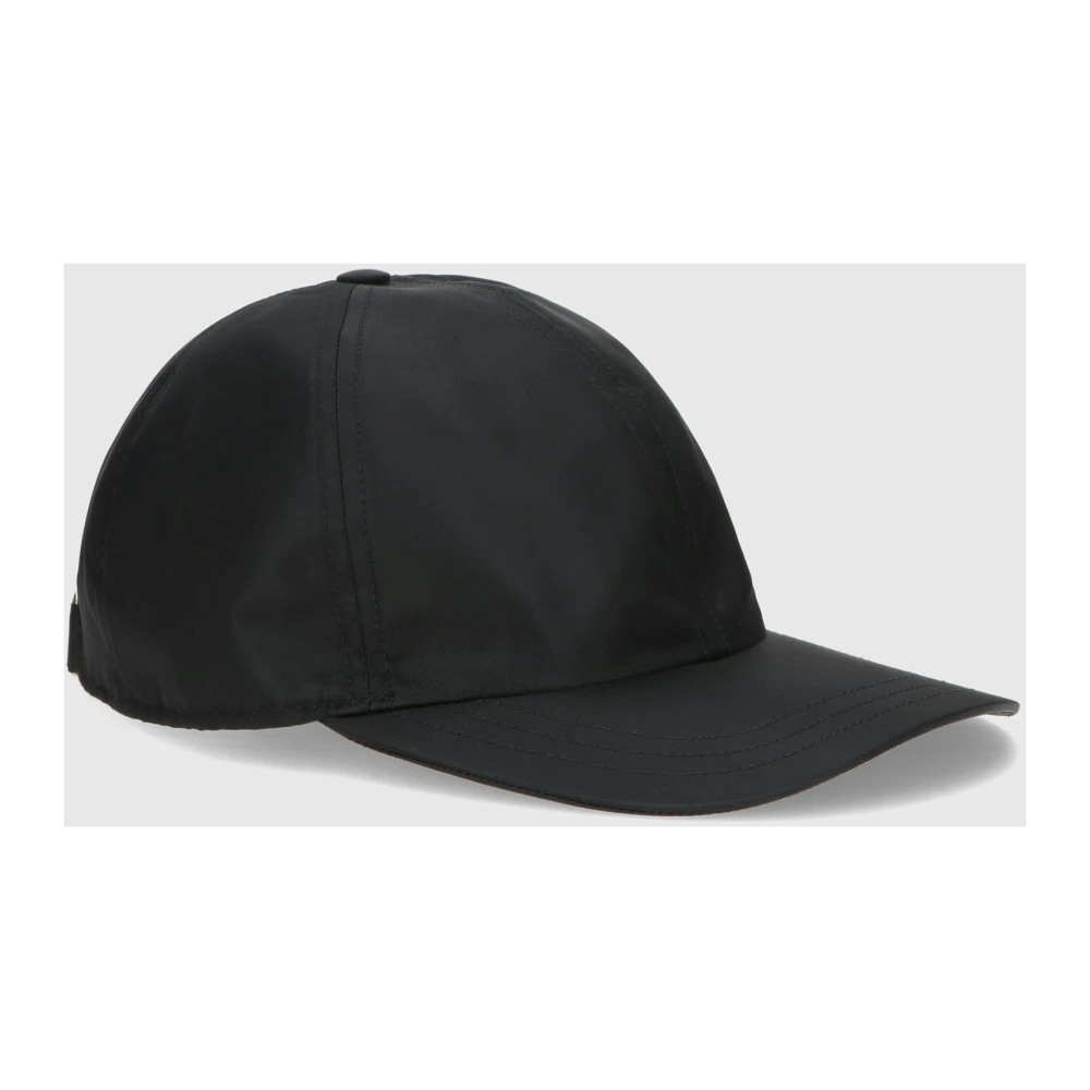 Borsalino Regen Baseballpet Black Unisex