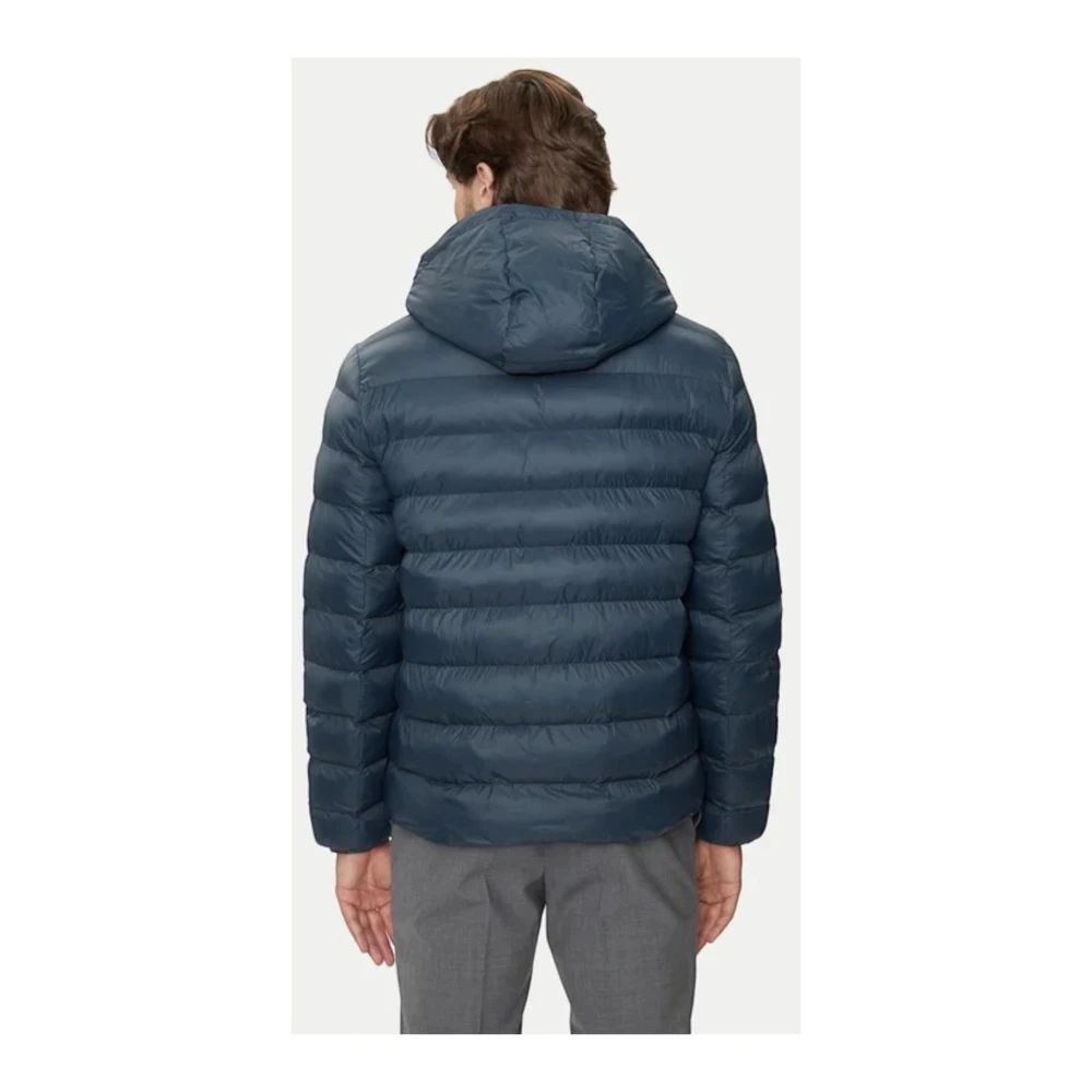 Calvin Klein Capuchon Puff Jack Ink Blue Heren
