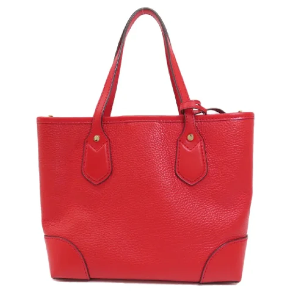 Michael Kors Pre-owned Leather shoulder-bags Red Dames