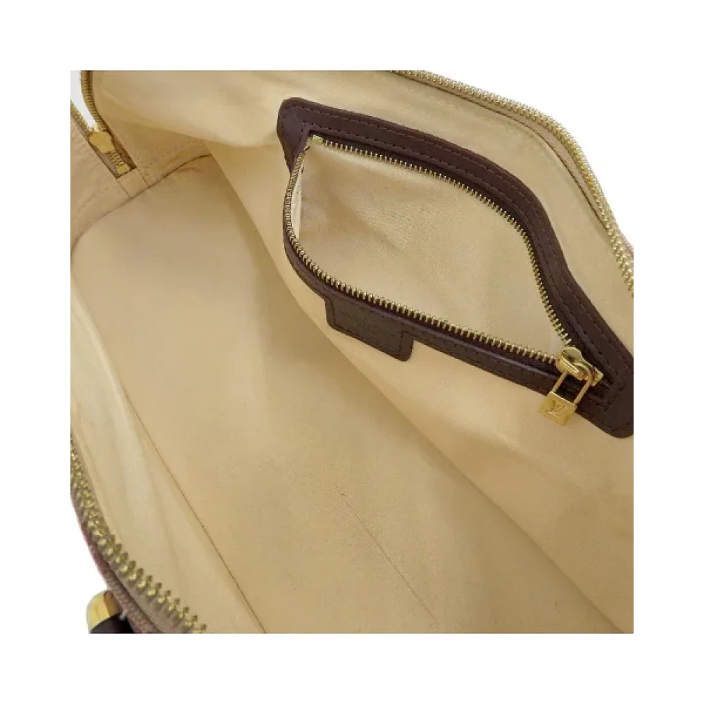 Louis Vuitton Vintage Pre-owned Cotton handbags Pink Dames