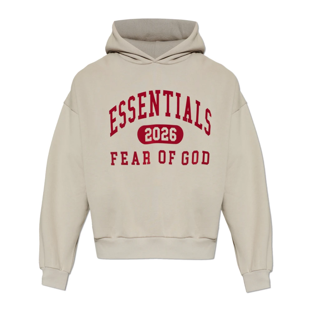 Fear Of God Men's Gray Hoodies, M, Classic Hoodie
