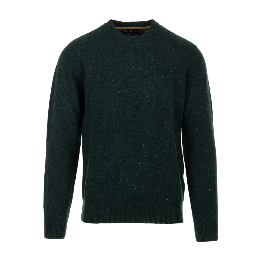 Barbour Tainsbury Crew Neck Sweaters Green Heren