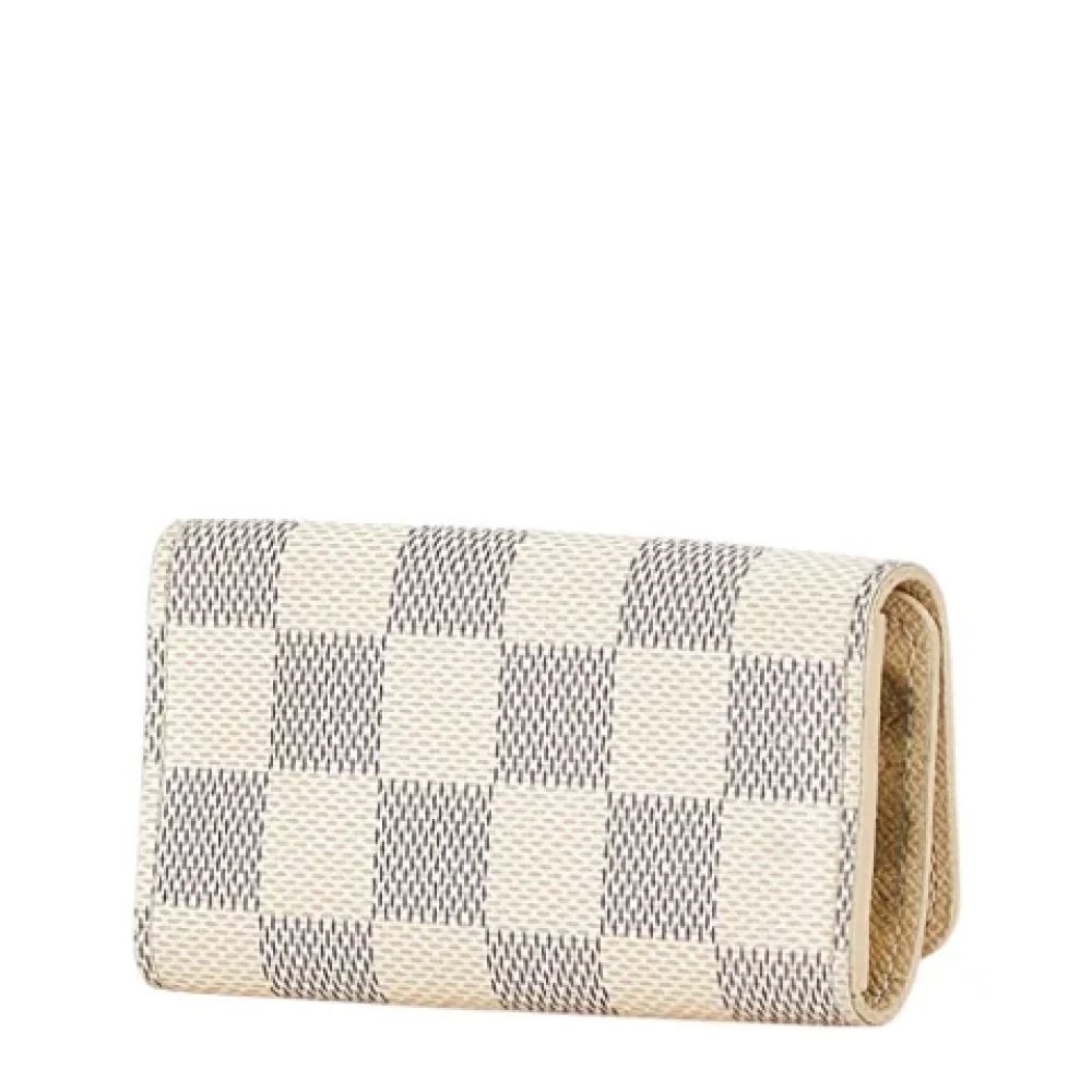 Louis Vuitton Vintage Pre-owned Leather key-holders White Dames