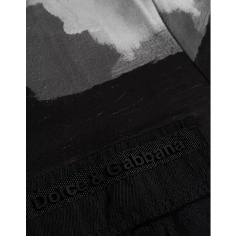 Dolce & Gabbana Camouflage Katoenen T-shirt met ronde hals Multicolor Heren