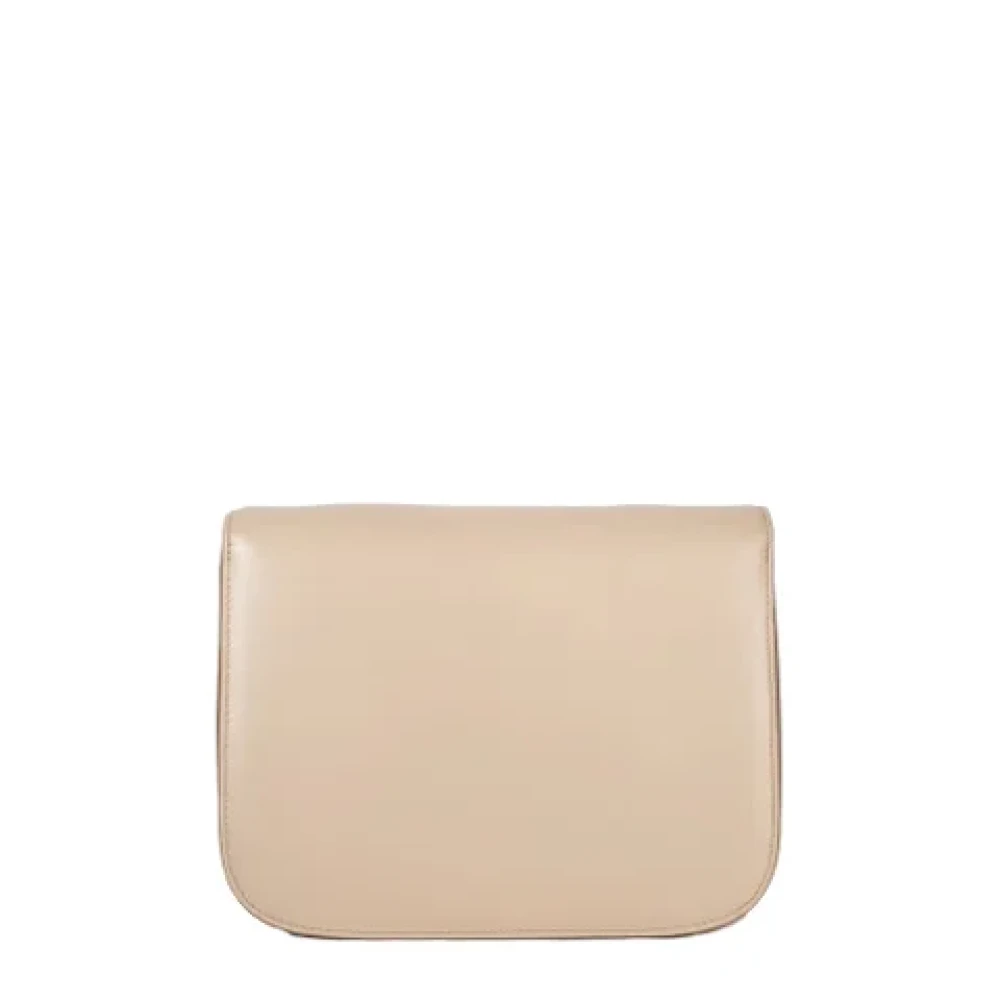 Celine Vintage Pre-owned Leather celine-bags Beige Dames