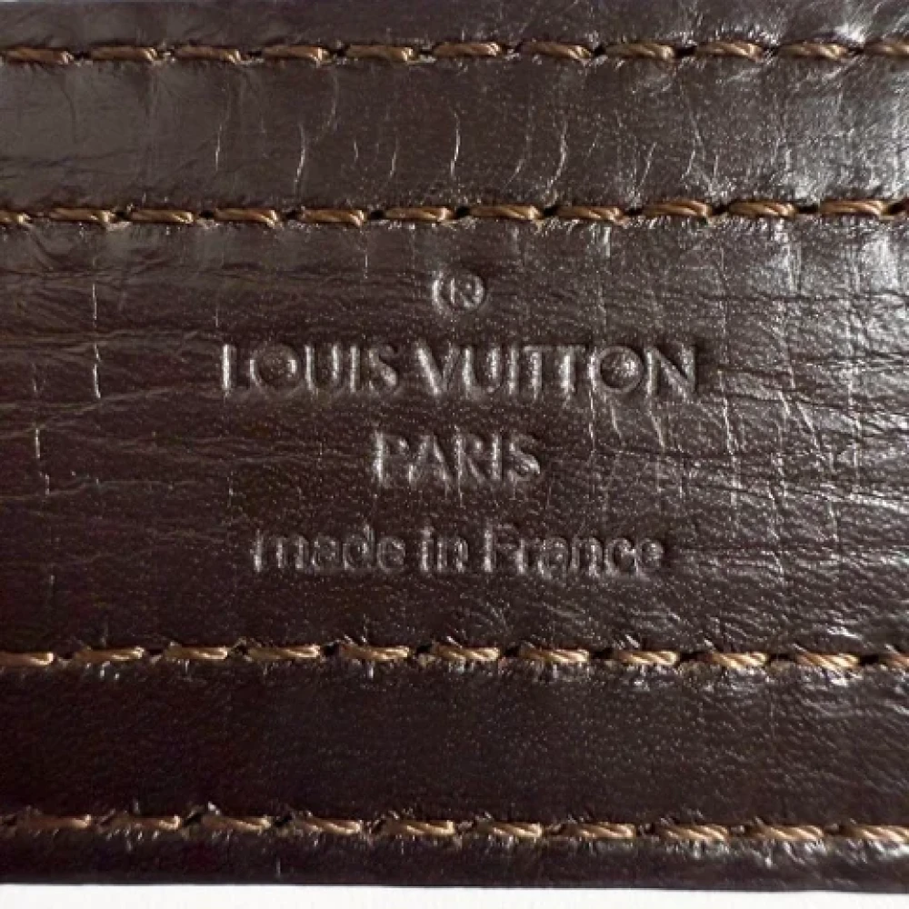 Louis Vuitton Vintage Pre-owned Leather key-holders Brown Unisex