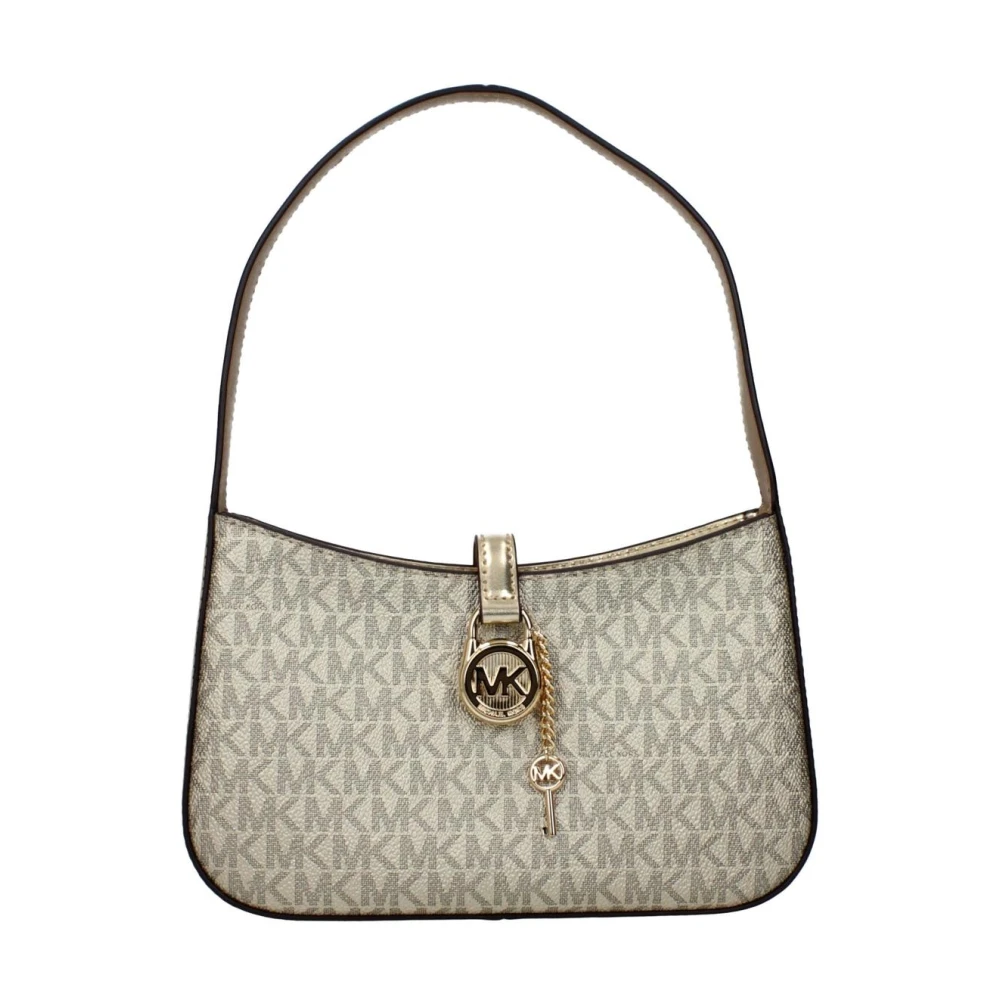 Michael Kors Women's Yellow Fabric Handbag With Elegant Design