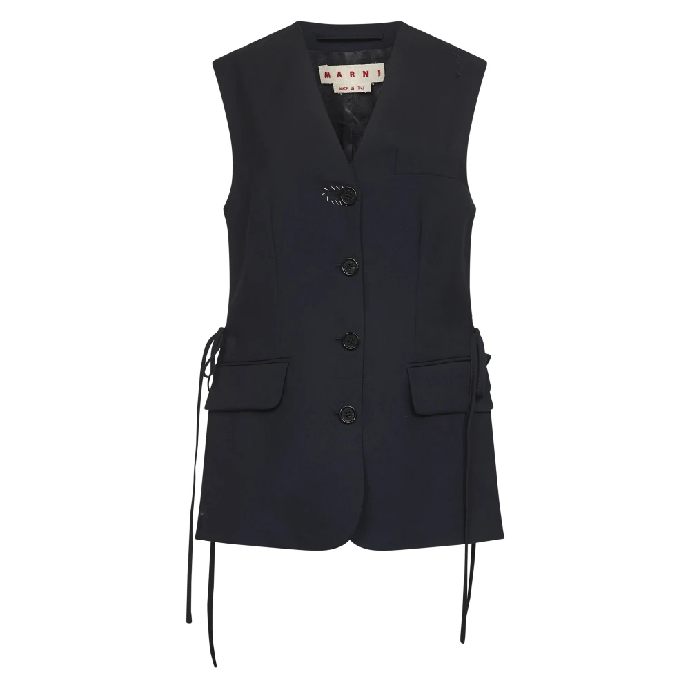 Marni - Jackets > Vests - Black - Marni - Modalova