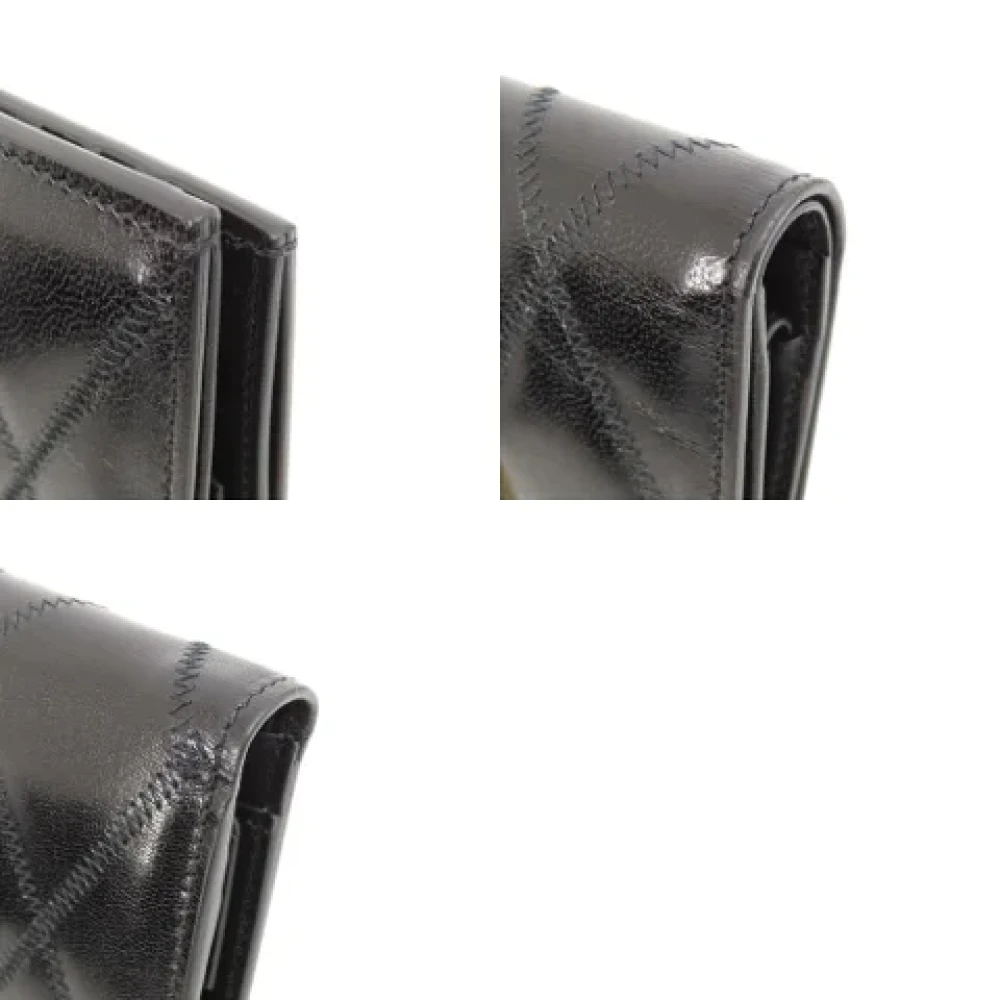 Givenchy Pre-owned Leather wallets Black Dames