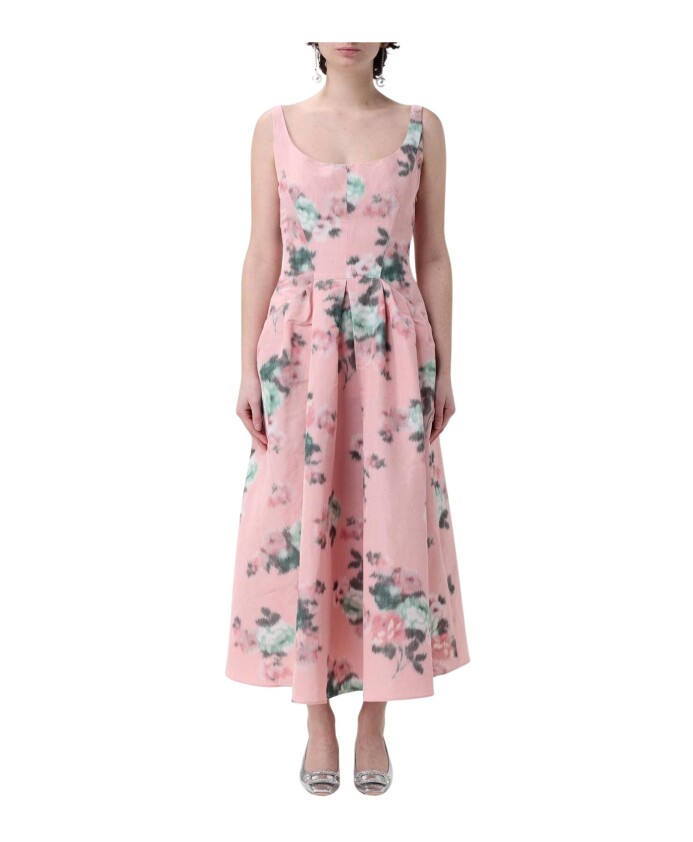 robe-midi-a-imprime-floral