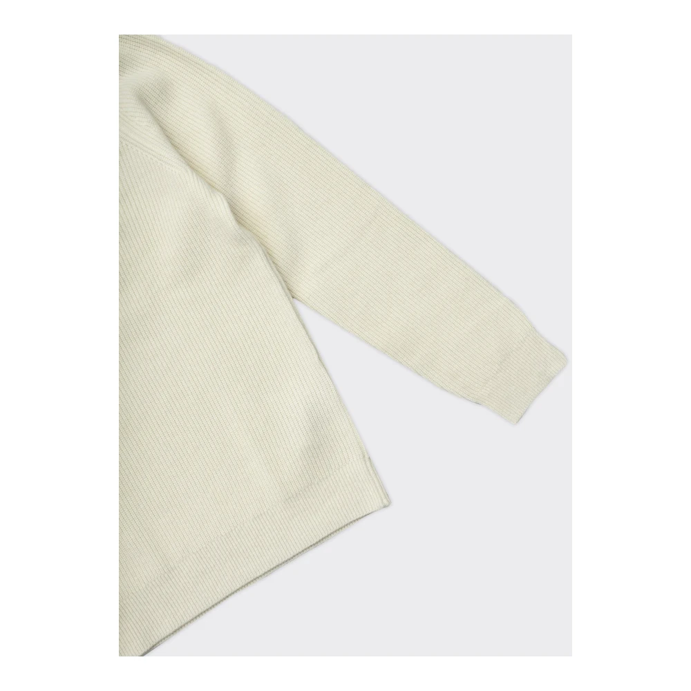 Samsøe Crème Gebreide Trui Beige Heren