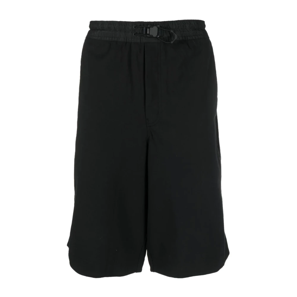 Y-3 Casual zwarte shorts voor heren Stijlvol en comfortabel Black Heren