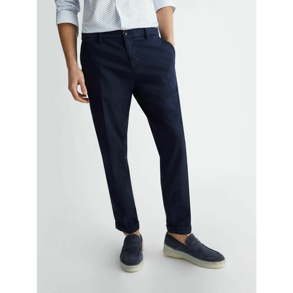 Liu Jo Blauwe Chino Broek Heren Blue Heren