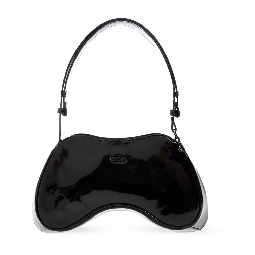 Diesel Shoulder Bag Play Shoulder - Female - Handbags - Black - One Size - Bags