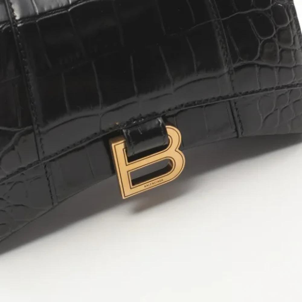 Balenciaga Vintage Pre-owned Leather balenciaga-bags Black Dames