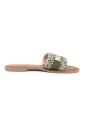 sandalette-militaire-perles-vertes