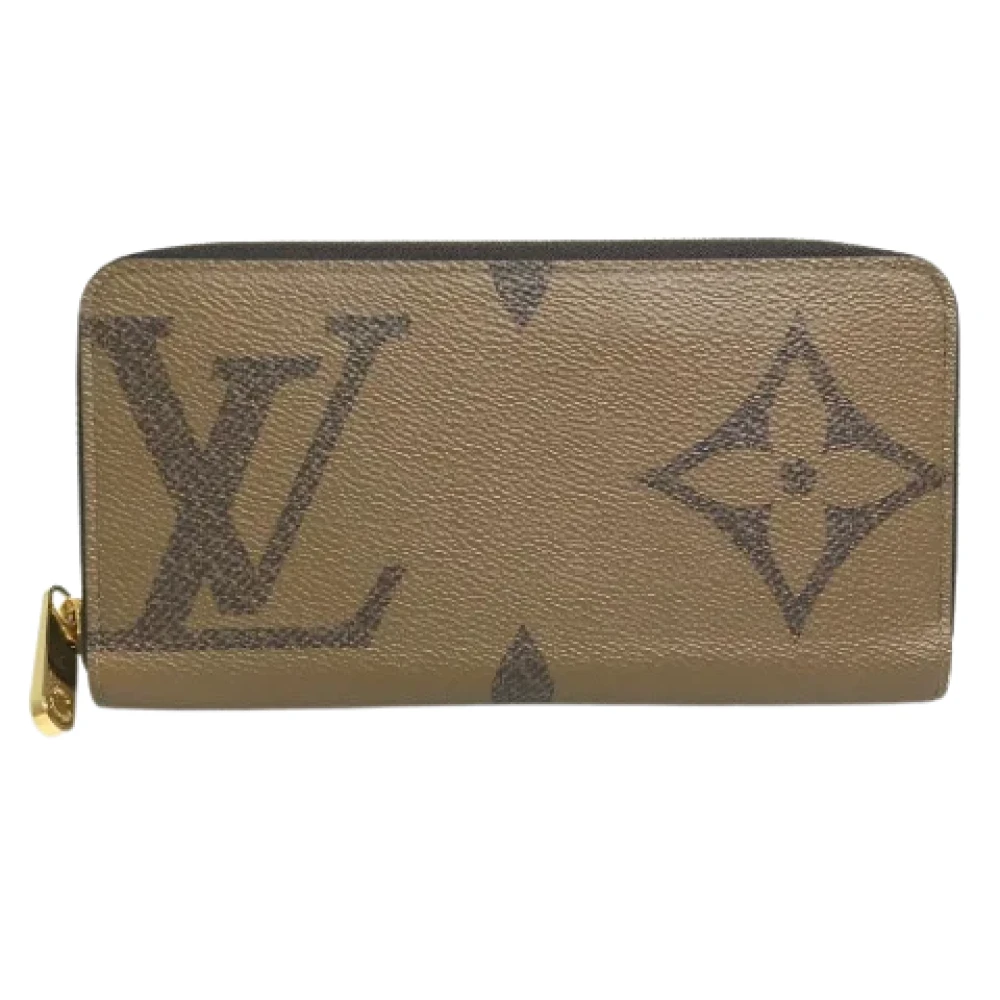 Louis Vuitton Vintage Pre-owned Leather wallets Brown Dames