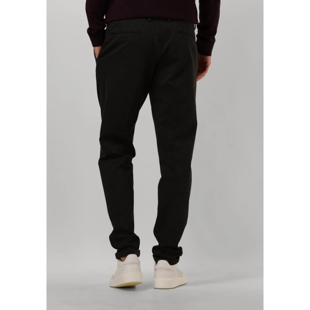 Genti Grijze Pantalon voor Moderne Gentleman Gray Heren
