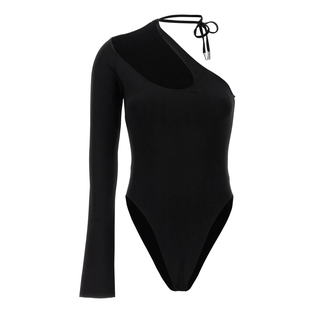 David Koma Black Full-Body, Female, 2XS, Asymmetrical Body