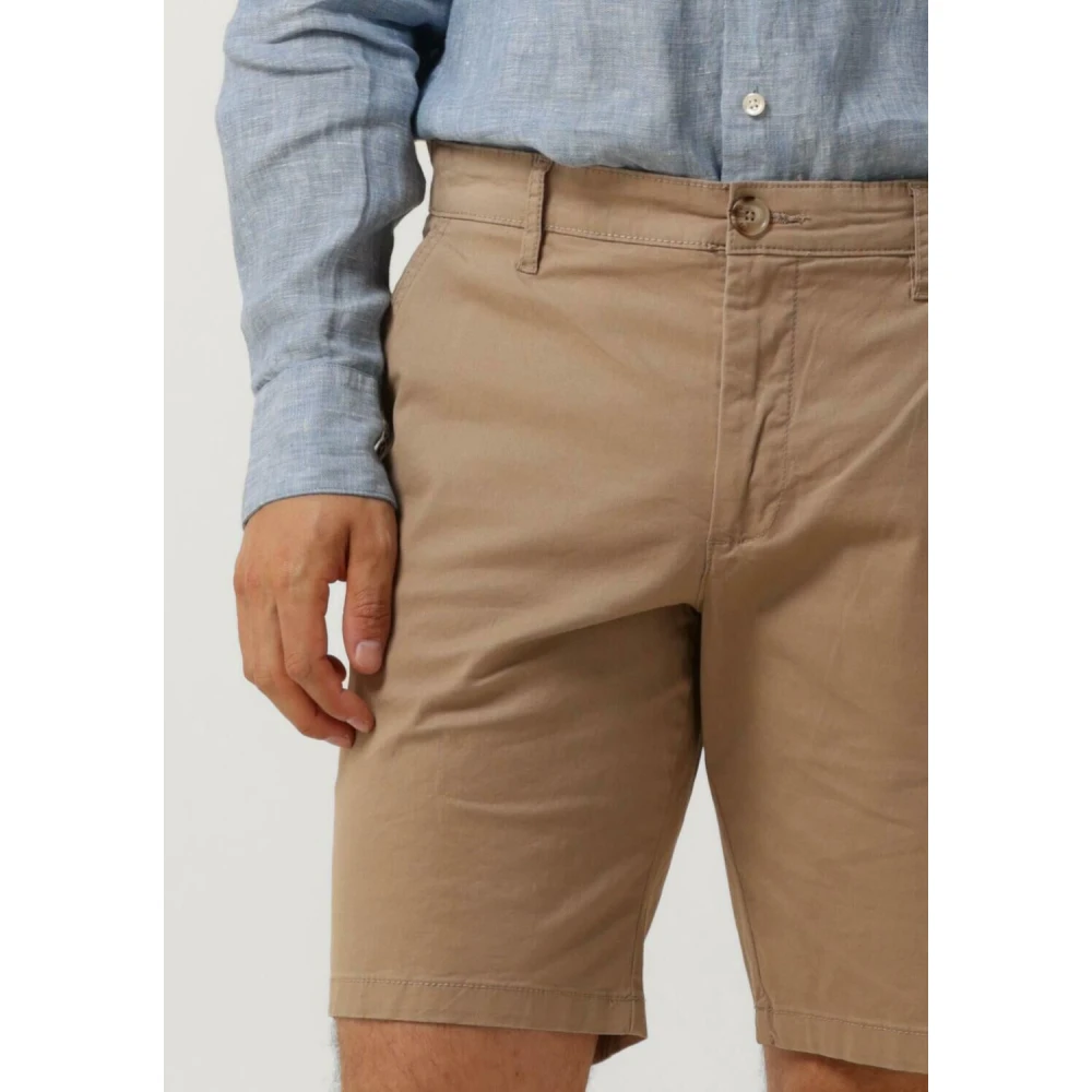 Matinique Bruine Zomer Shorts Mathomas Stijl Brown Heren