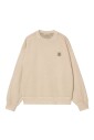 sweatshirt-beige-en-coton-a-manches-longues