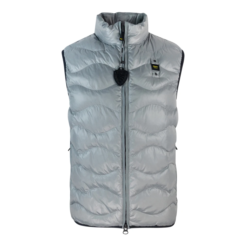 Blauer - Jackets > Vests - Gray - Blauer - Modalova