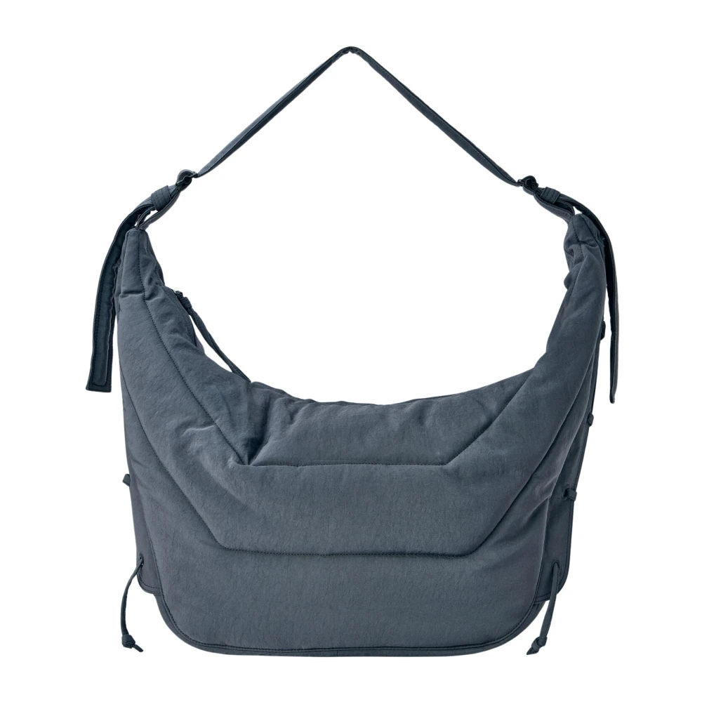 Lemaire Large Soft Game Bag - Man Crossbody Bags Grey One Size - Immagine 3