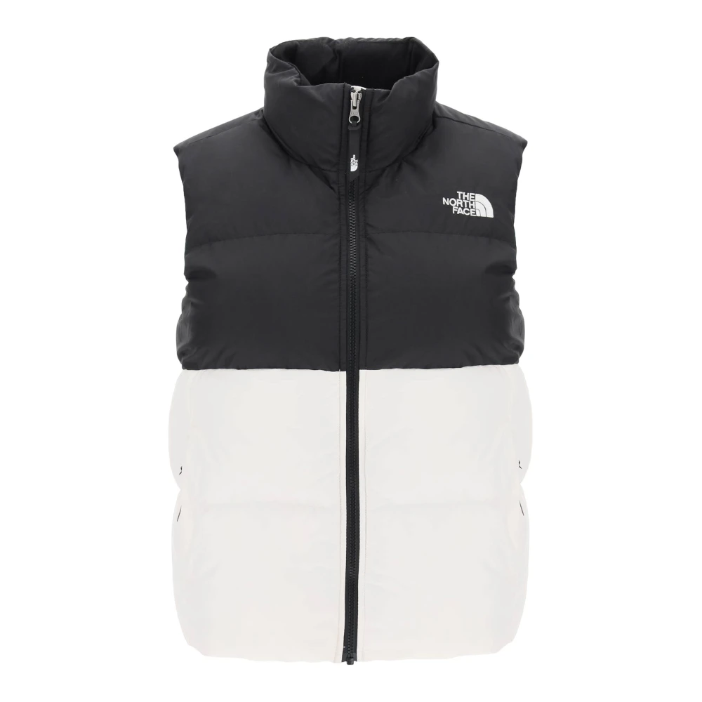 The North Face Gewatteerd Puffer Vest White Dames