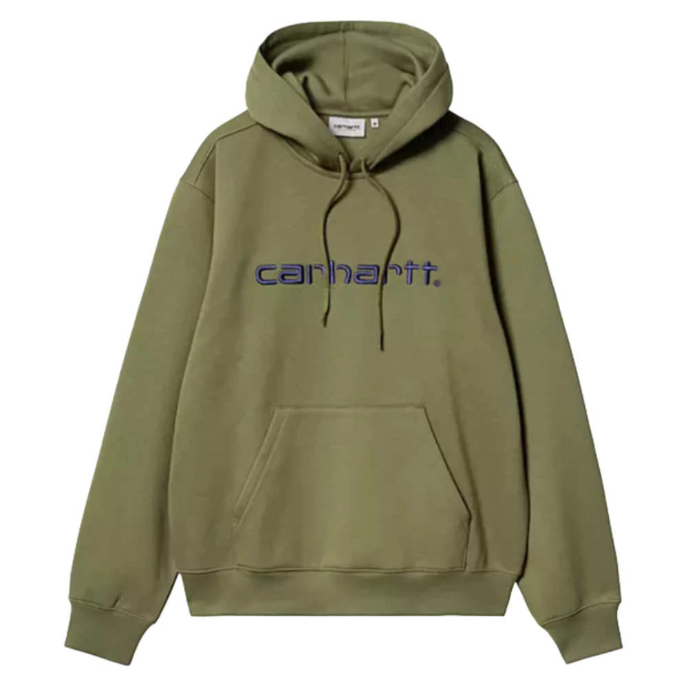 Carhartt WIP Capuchontrui Capulet Aura Green Heren