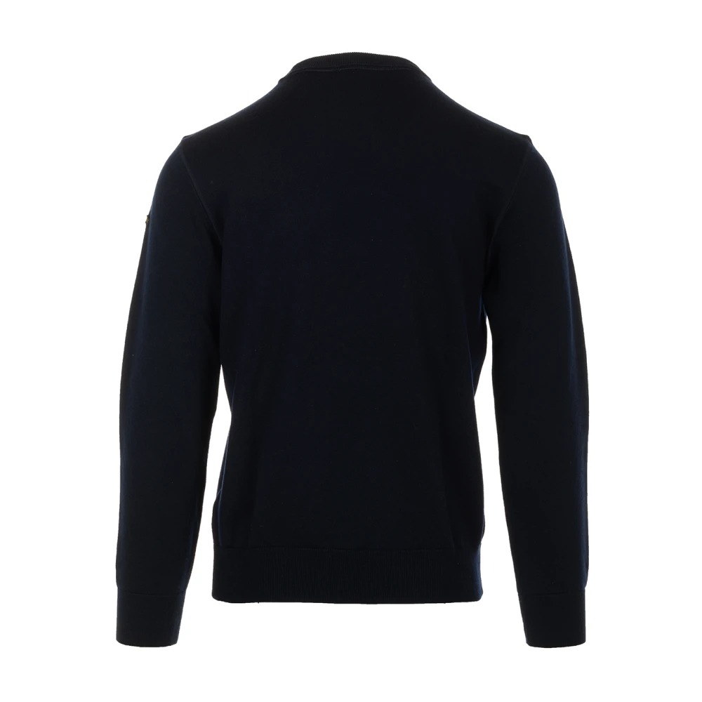 PAUL & SHARK Blauwe Sweater Girocollo Stijl Blue Heren