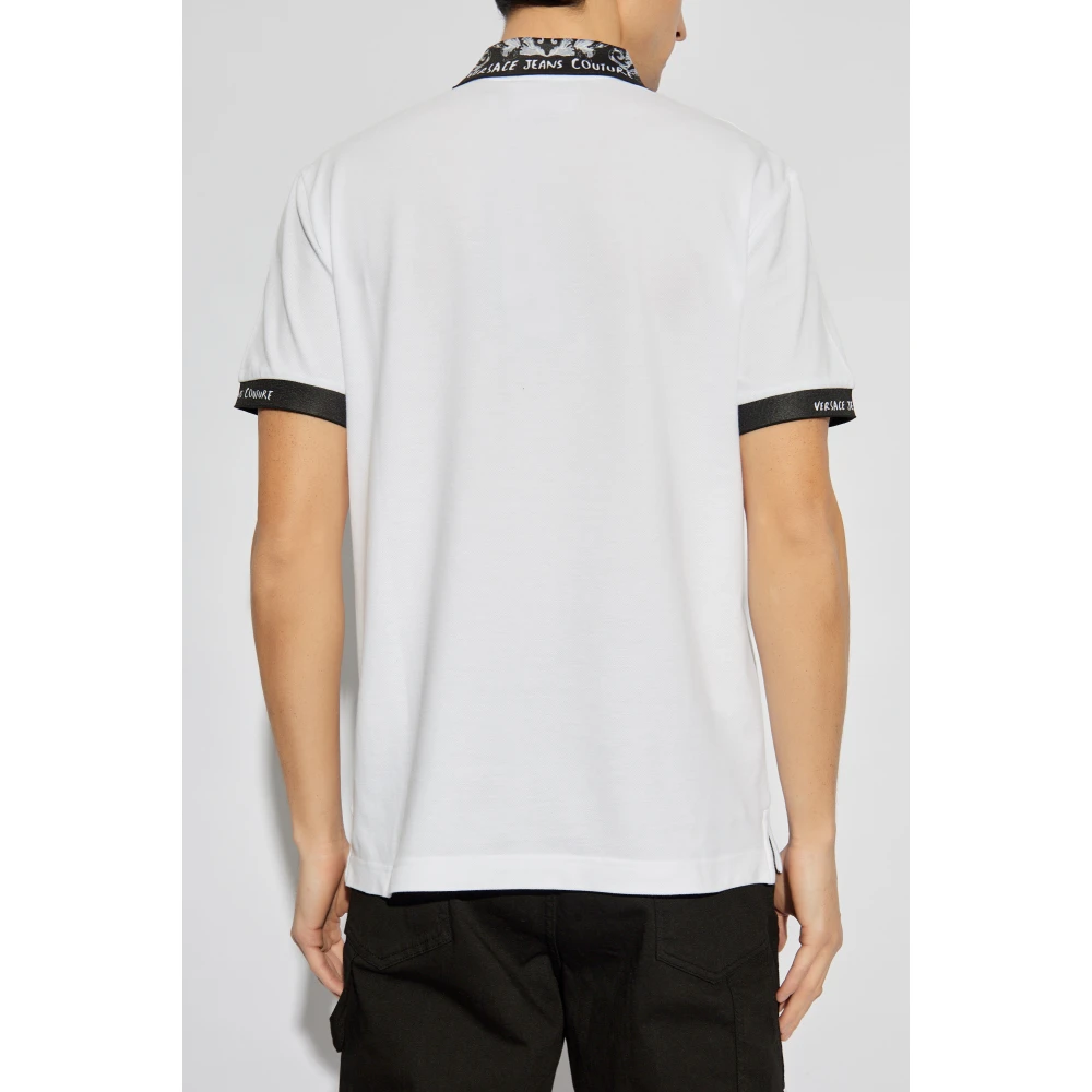 Versace Jeans Couture Polo met zak White Heren
