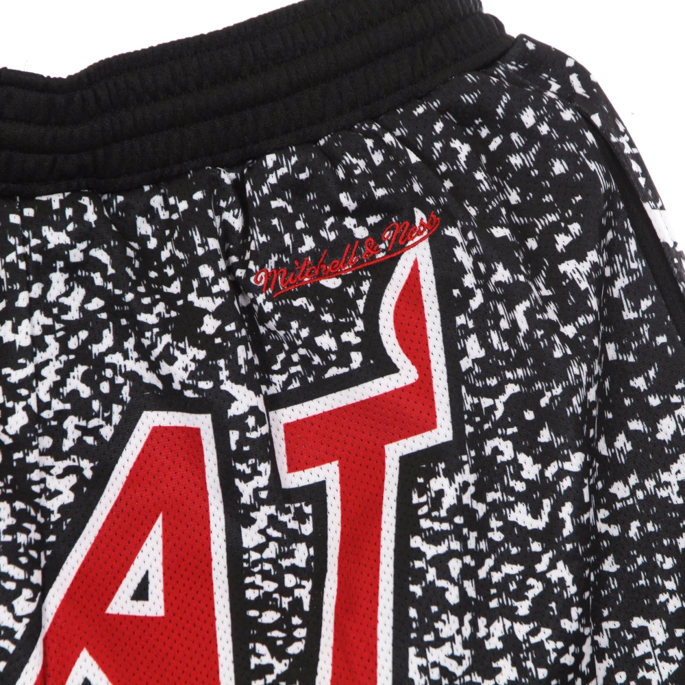 Mitchell & Ness Miami Heat Sublimated Basketbalshorts Multicolor Heren
