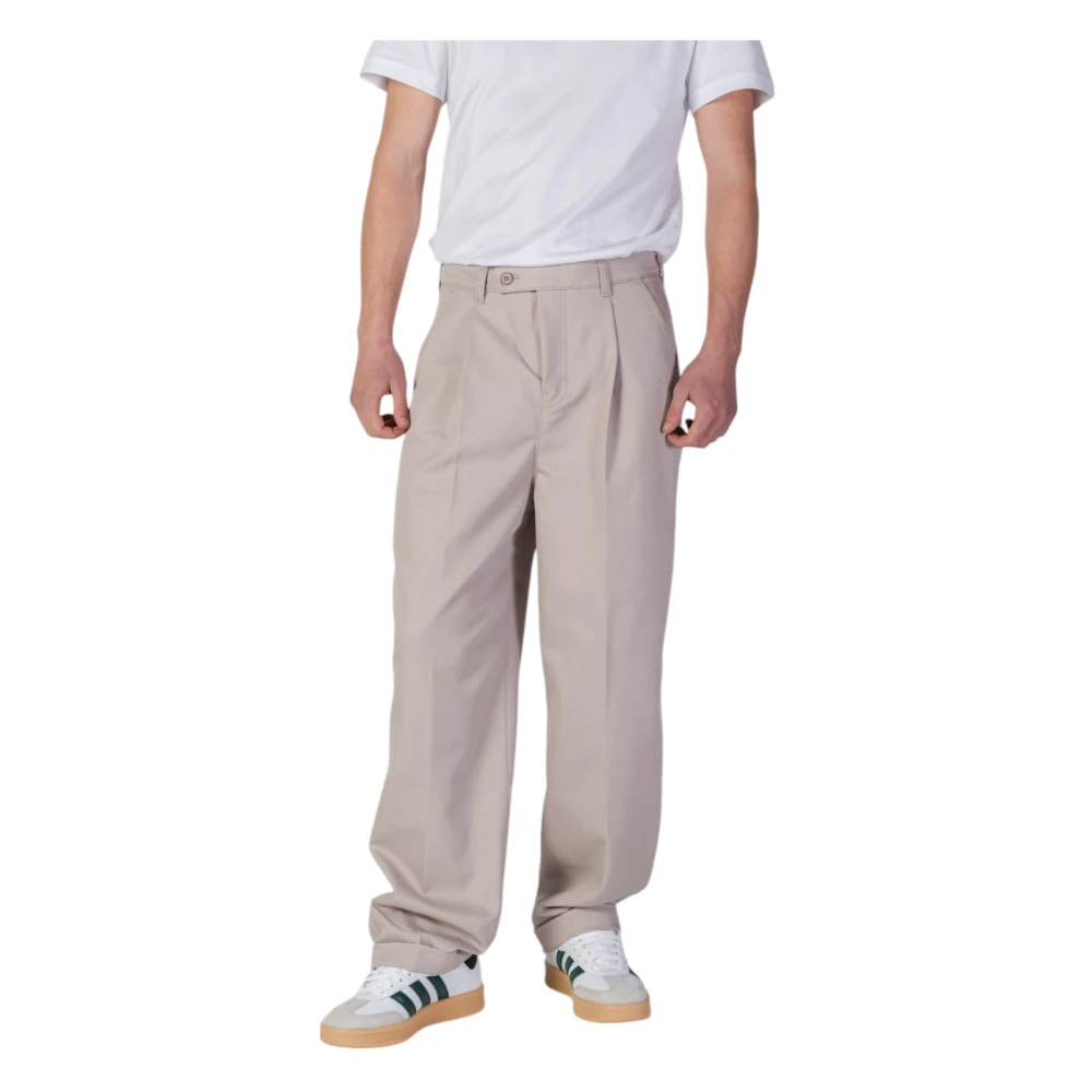 Calvin Klein Jeans Men's Beige Straight Trousers, W31, Comfort Trousers Spring/Summer Collection