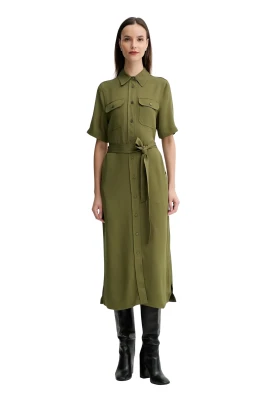 Utility Shirt Dress