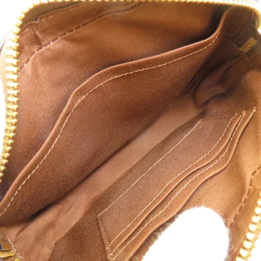 Coach Pre-owned Canvas shoulder-bags Beige Dames