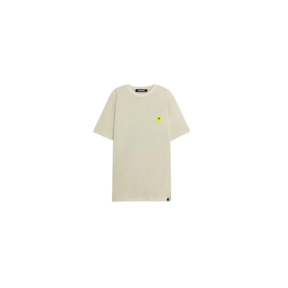 Barrow - Tops > T-Shirts - Beige - Barrow - Modalova