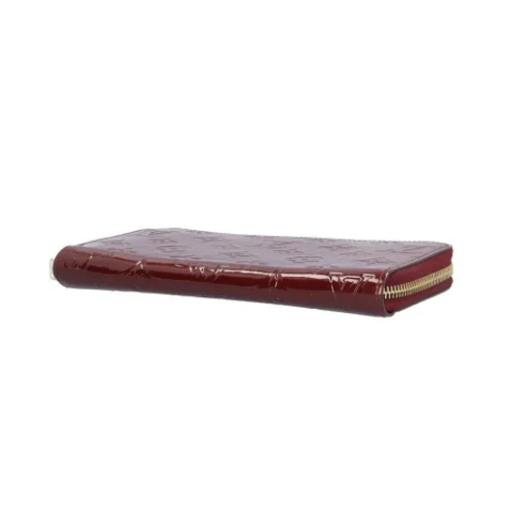 Louis Vuitton Vintage Pre-owned Leather wallets Red Dames