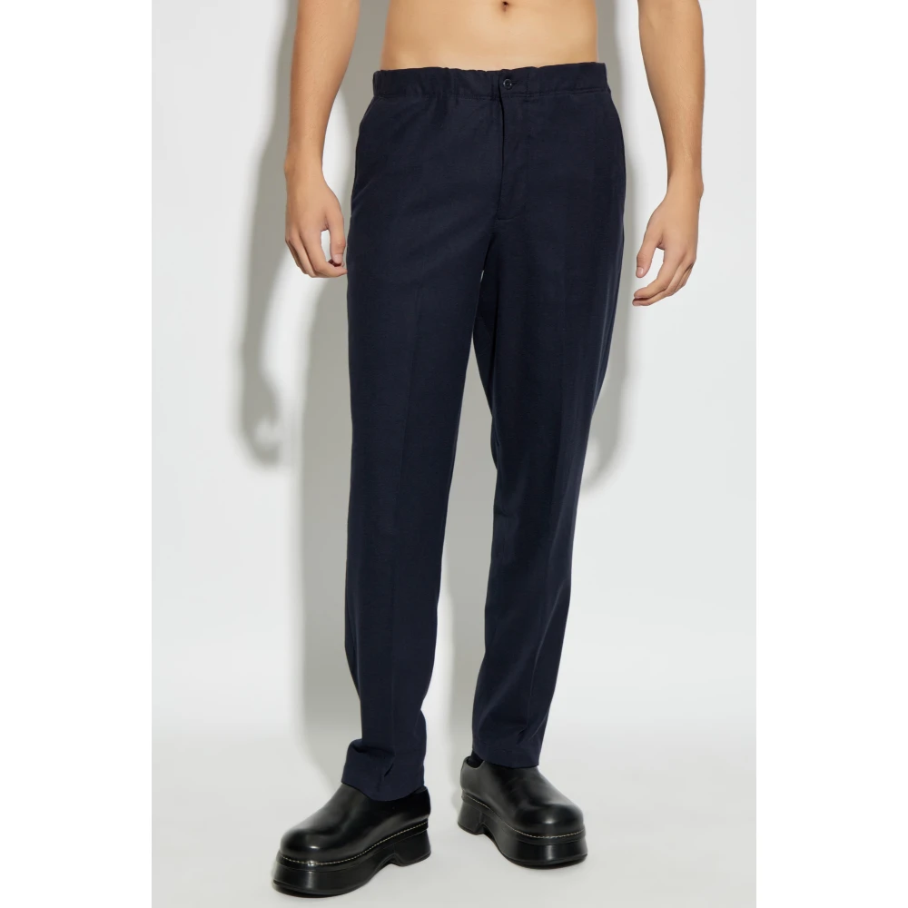 Norse Projects Broek 'Ezra' Blue Heren