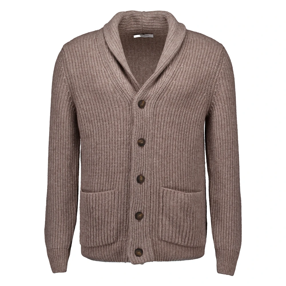 Gran Sasso Taupe Stijlvolle Trui Beige Heren