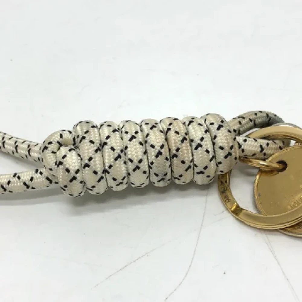 Louis Vuitton Vintage Pre-owned Fabric key-holders White Heren