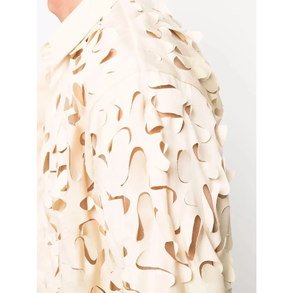 Dsquared2 Casual Overhemd Collectie Beige Heren