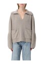 pull-gris-a-col-en-v
