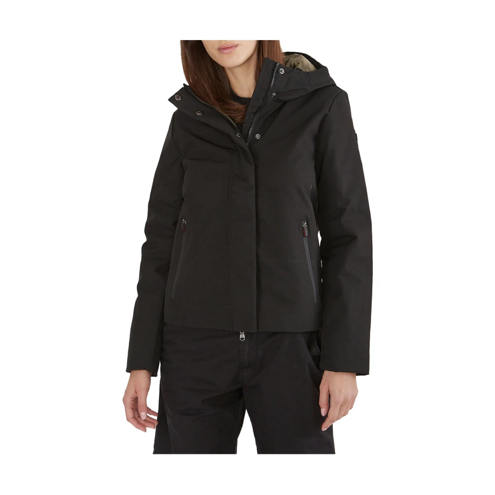 Canadian Classics Zwarte Winterjas Stijlvol en Warm Black Dames