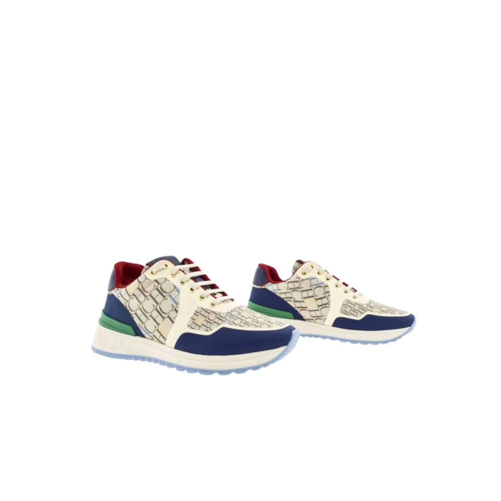 Carolina Herrera Kleurrijke Runner Sneakers met Chiribitas Dames Schoenen Veelkleurig Multicolor