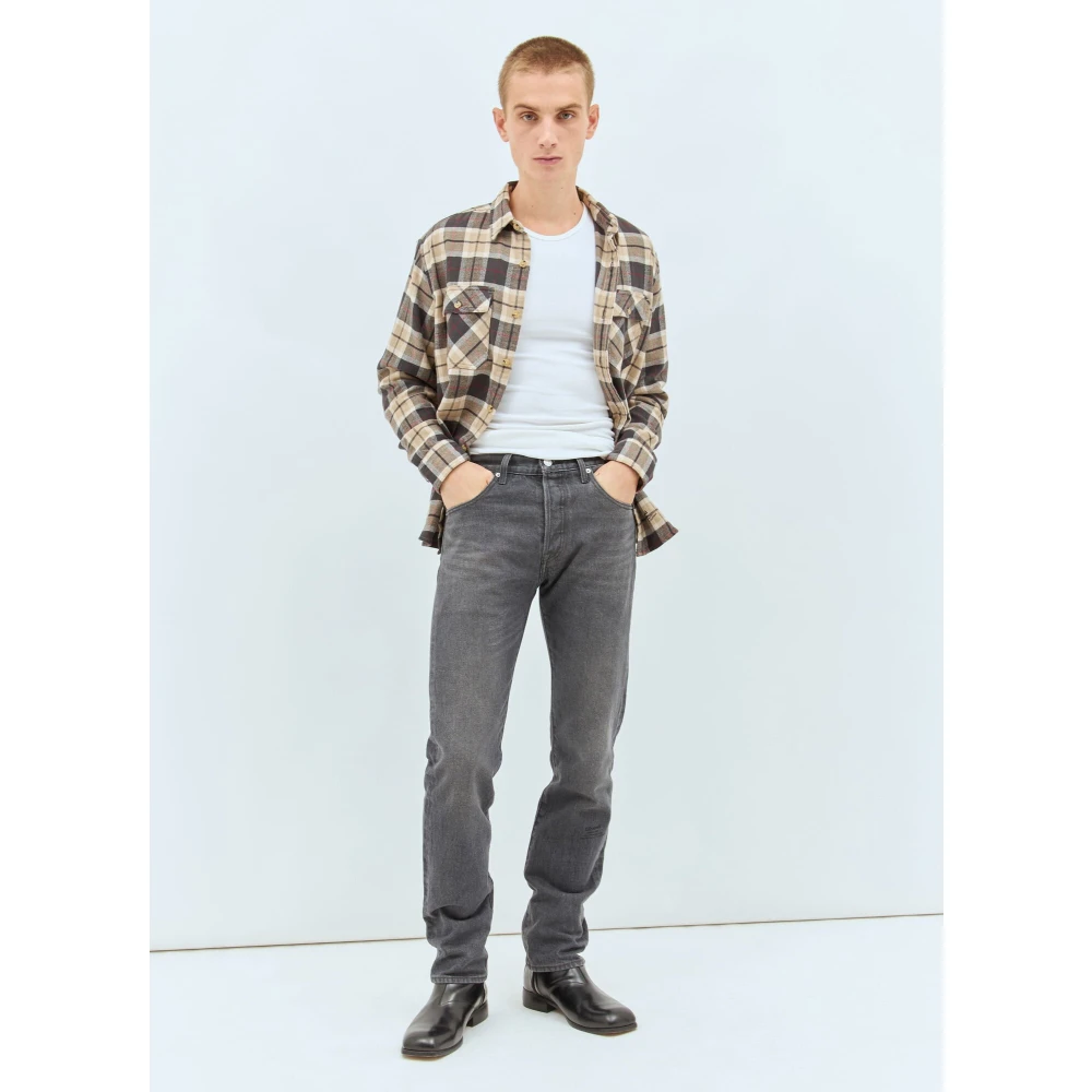 Levi's Slim Fit Jeans Gray Heren