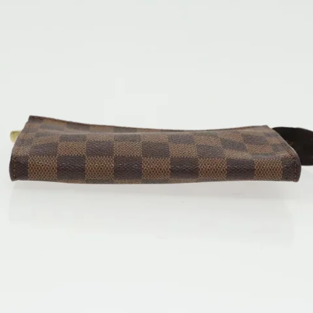 Louis Vuitton Vintage Pre-owned Canvas pouches Brown Dames