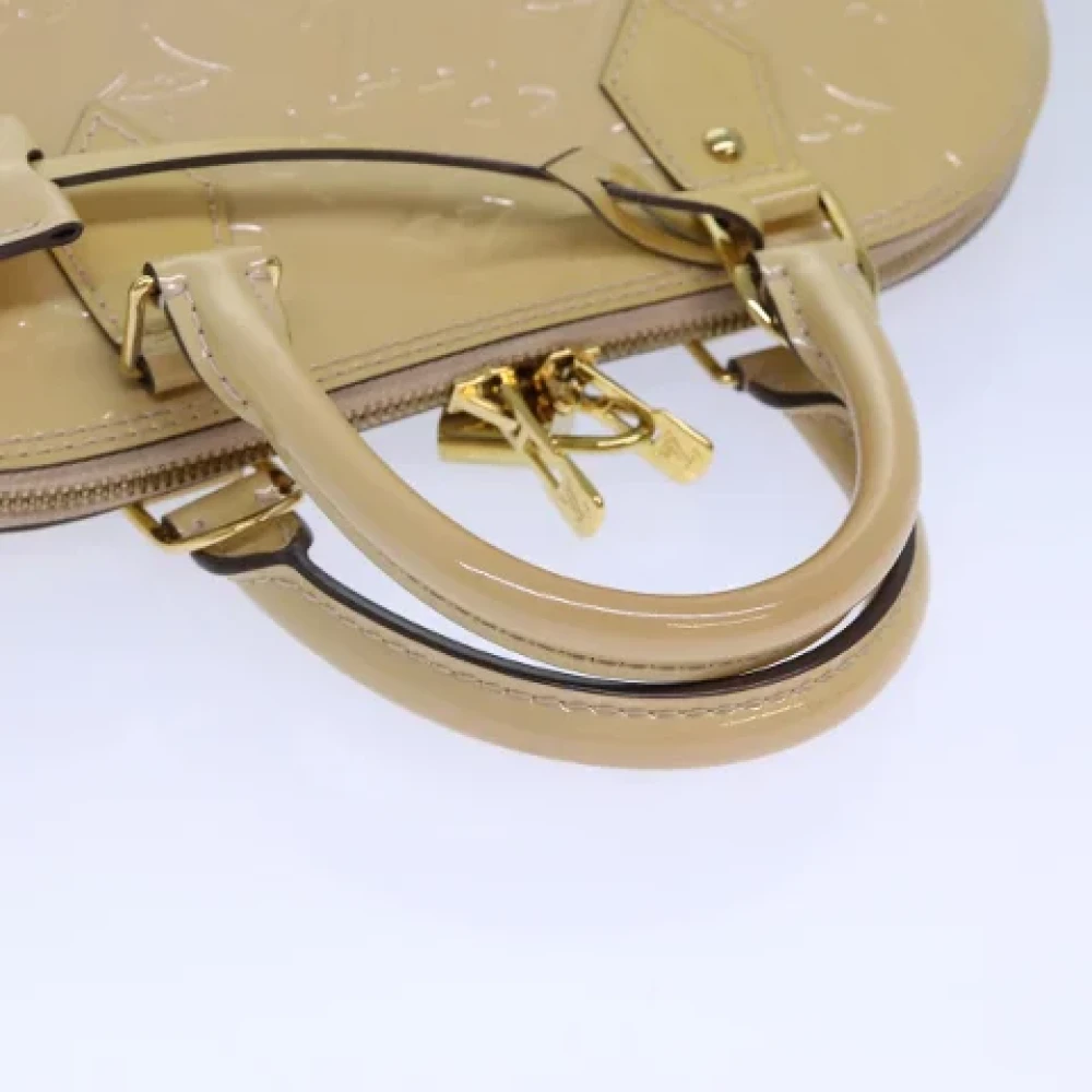 Chanel Vintage Pre-owned Leather chanel-bags Beige Dames